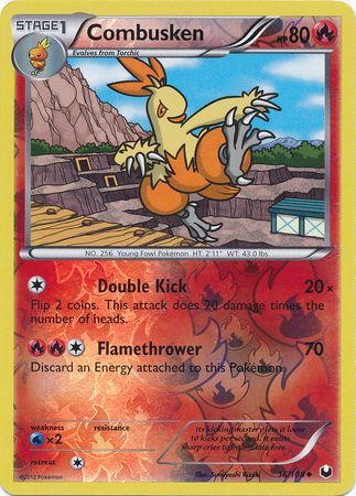 Combusken - 16/108 - Uncommon - Reverse Holo available at 401 Games Canada