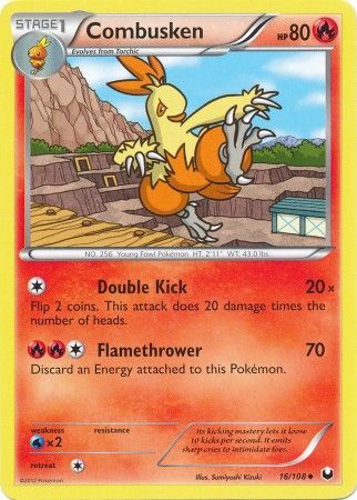 Combusken - 16/108 - Uncommon available at 401 Games Canada