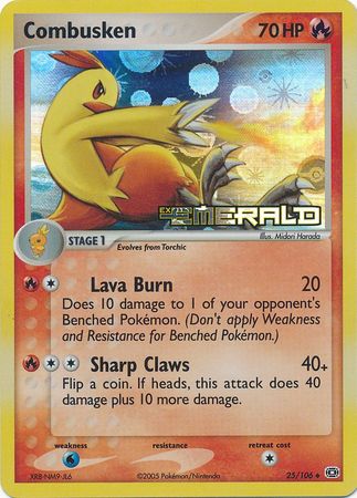 Combusken - 25/106 - Uncommon - Reverse Holo available at 401 Games Canada