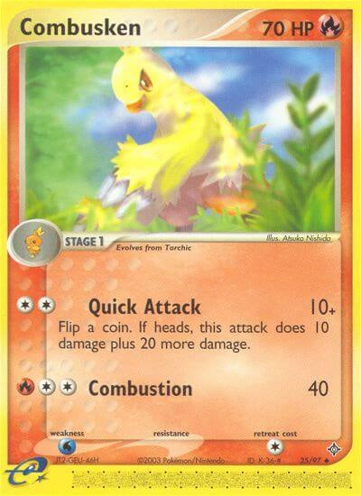 Combusken - 25/97 - Uncommon available at 401 Games Canada