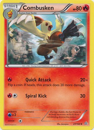 Combusken - 27/160 - Uncommon available at 401 Games Canada