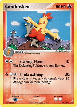 Combusken - 31/100 - Uncommon available at 401 Games Canada