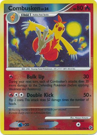 Combusken - 35/106 - Uncommon - Reverse Holo available at 401 Games Canada