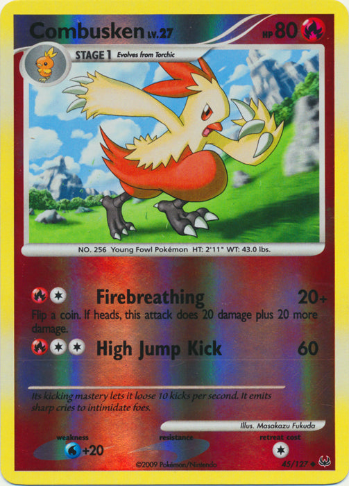 Combusken - 45/127 - Uncommon - Reverse Holo available at 401 Games Canada