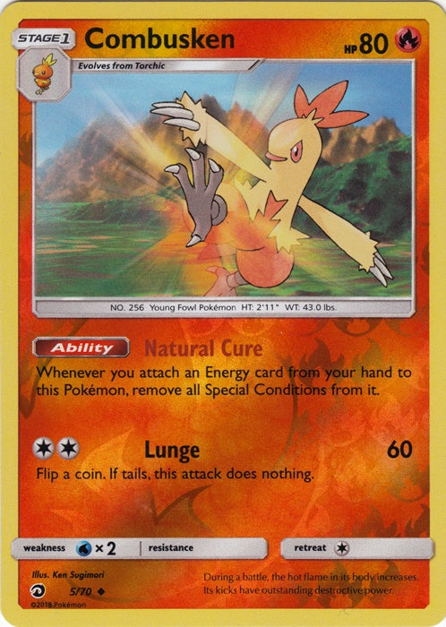 Combusken - 5/70 - Uncommon - Reverse Holo available at 401 Games Canada