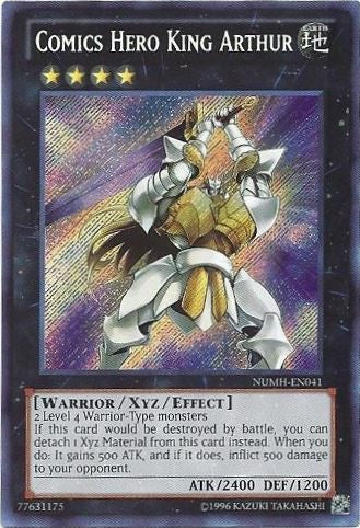 Comics Hero King Arthur - NUMH-EN041 - Secret Rare - Unlimited available at 401 Games Canada