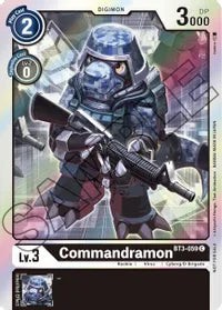 Commandramon (Event Pack 1 Alternate Art) - BT3-059 - Common available at 401 Games Canada