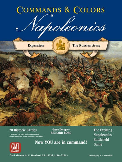 Commands & Colors: Napoleonics - The Russian Army available at 401 Games Canada
