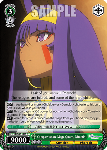 Compassionate Mage Queen, Nitocris (Rare) available at 401 Games Canada