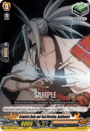 Complete Body-and-Soul Devotion, Amidamaru - D-TB03/132 - Common available at 401 Games Canada