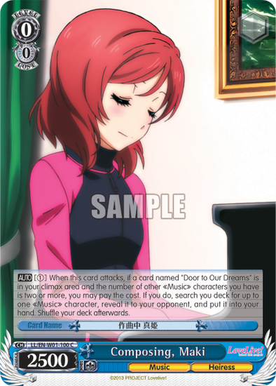 Composing, Maki - LL/EN-W01-100 - Common available at 401 Games Canada