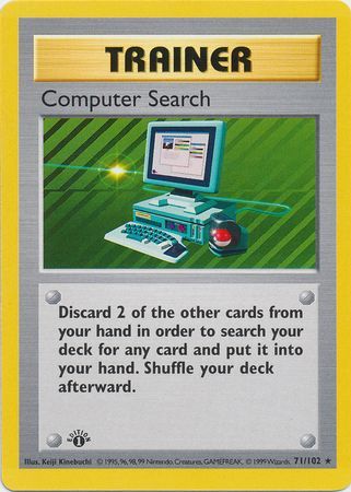 Computer Search - 71/102 - Rare - 1st Edition available at 401 Games Canada