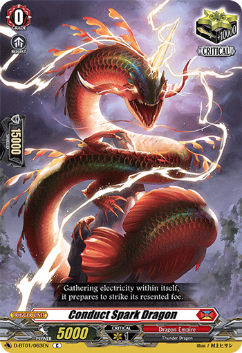 Conduct Spark Dragon - D-BT01/063 - Common available at 401 Games Canada