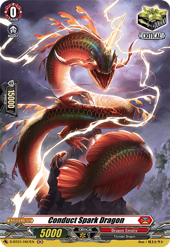 Conduct Spark Dragon - D-BT01/H07 - Holo Rare available at 401 Games Canada