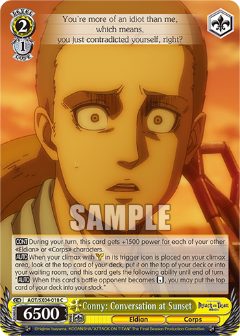 Conny: Conversation at Sunset - AOT/SX04-E018 - Common available at 401 Games Canada