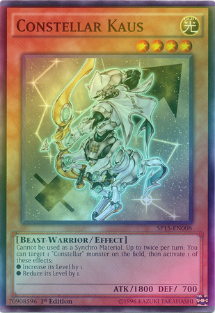 Constellar Kaus - SP15-EN008 - Shatterfoil Rare - 1st Edition available at 401 Games Canada