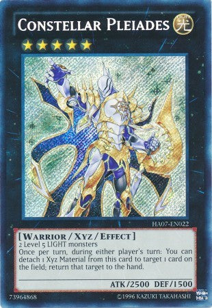 Constellar Pleiades - HA07-EN022 - Secret Rare - Unlimited available at 401 Games Canada