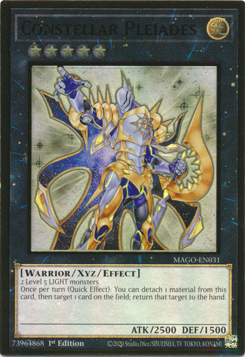Constellar Pleiades - MAGO-EN031 - Premium Gold Rare - 1st Edition available at 401 Games Canada