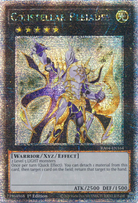 Constellar Pleiades - RA04-EN164 - Quarter Century Secret Rare - 1st Edition