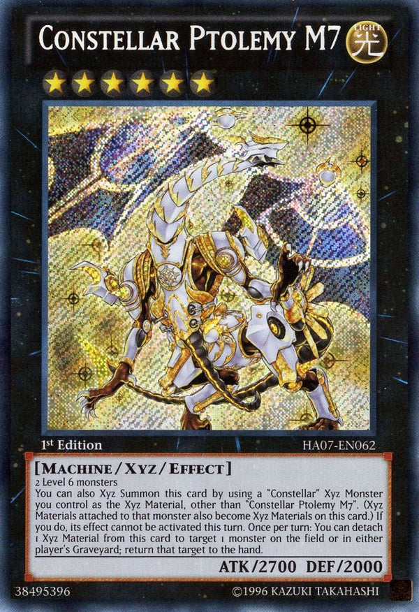 Constellar Ptolemy M7 - HA07-EN062 - Secret Rare - 1st Edition available at 401 Games Canada