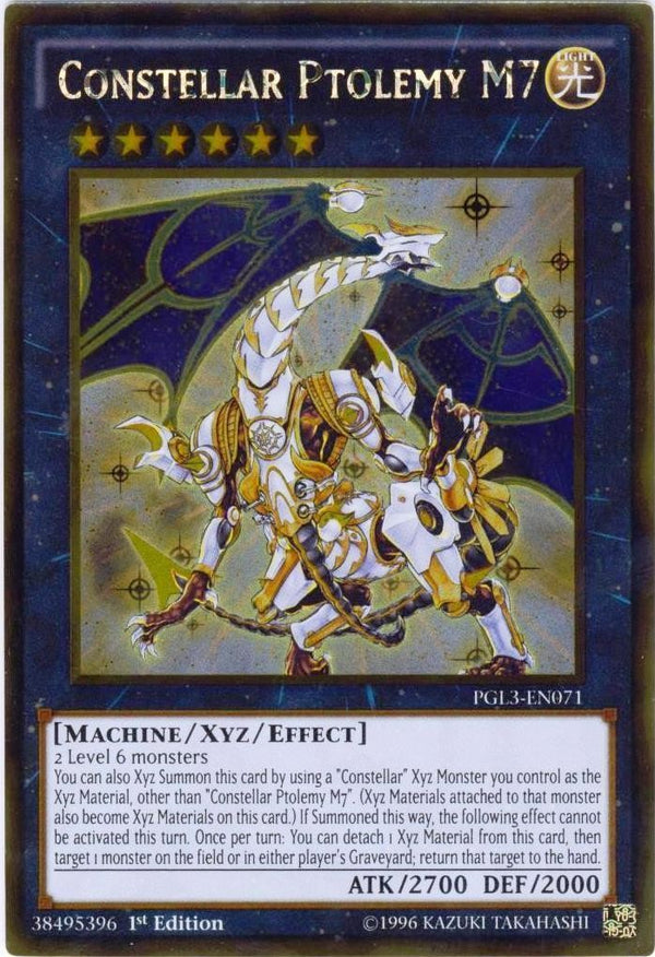 Constellar Ptolemy M7 - PGL3-EN071 - Gold Rare - 1st Edition available at 401 Games Canada