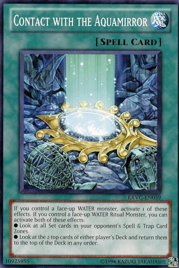 Contact with the Aquamirror - EXVC-EN059 - Common - Unlimited available at 401 Games Canada
