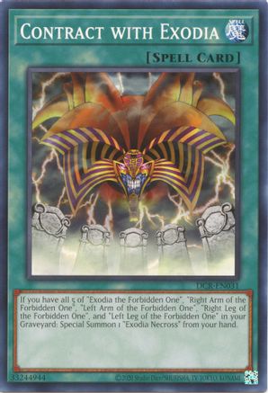 Contract with Exodia - DCR-EN031 - Common - Unlimited Worldwide available at 401 Games Canada