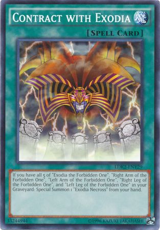 Contract with Exodia - LDK2-ENY29 - Common - Unlimited available at 401 Games Canada