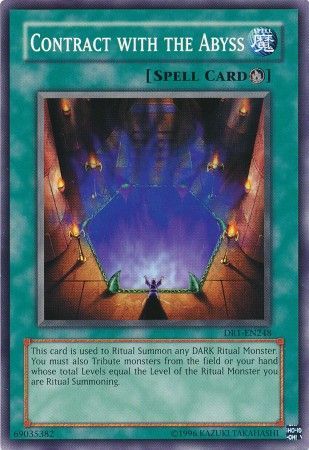 Contract with the Abyss - DR1-EN248 - Common available at 401 Games Canada