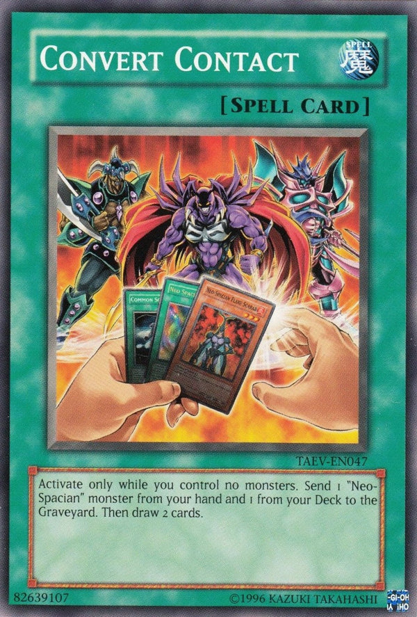 Convert Contact - TAEV-EN047 - Common - Unlimited available at 401 Games Canada