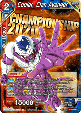 Cooler, Clan Avenger - P-209 - Promo (Championship 2020) available at 401 Games Canada