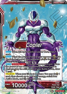 Cooler // Cooler, Revenge Transformed - BT9-002 - Uncommon (FOIL) available at 401 Games Canada