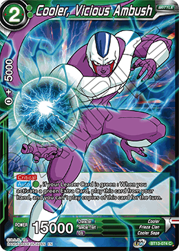 Cooler, Vicious Ambush - BT13-074 - Common (FOIL) available at 401 Games Canada