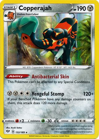 Copperajah - 132/189 - Holo Rare available at 401 Games Canada