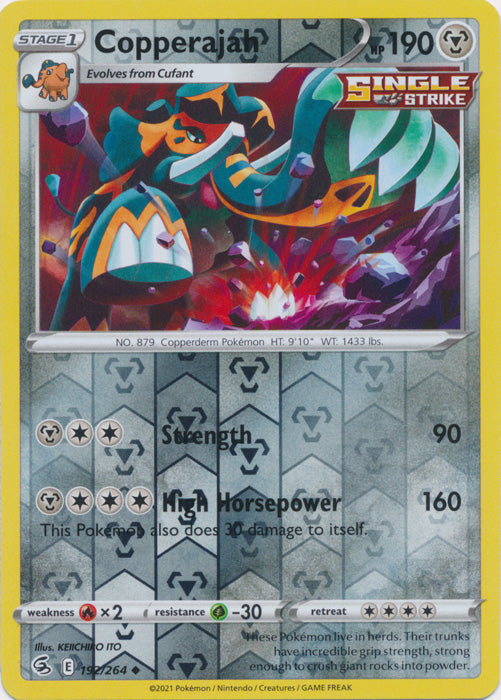 Copperajah - 192/264 - Uncommon - Reverse Holo available at 401 Games Canada