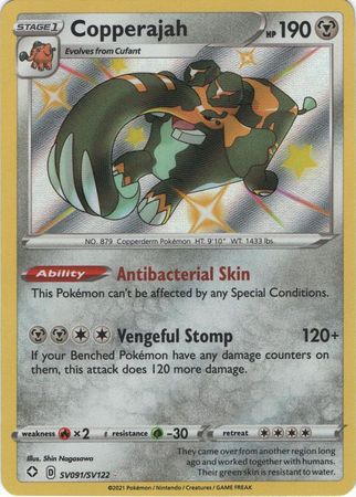 Copperajah - SV091/SV122 - Shiny Rare available at 401 Games Canada