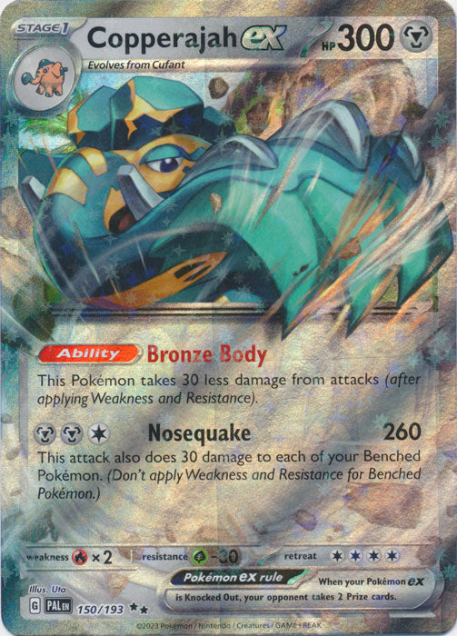 Copperajah ex - 150/193 - Double Rare available at 401 Games Canada