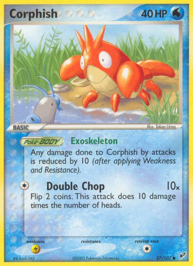 Corphish - 57/107 - Common available at 401 Games Canada