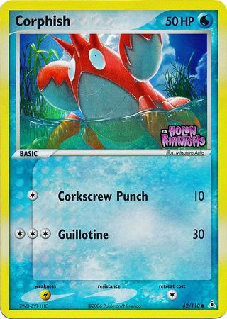 Corphish - 62/110 - Common - Reverse Holo available at 401 Games Canada