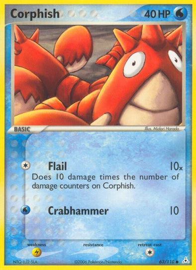 Corphish - 63/110 - Common available at 401 Games Canada