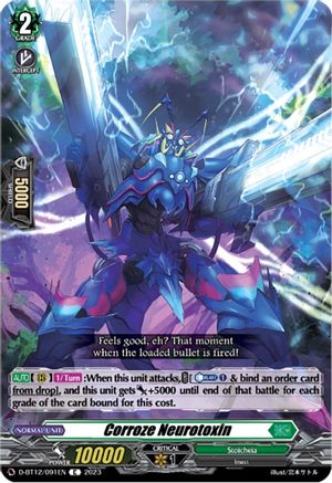 Corroze Neurotoxin - D-BT12/091EN - Common available at 401 Games Canada