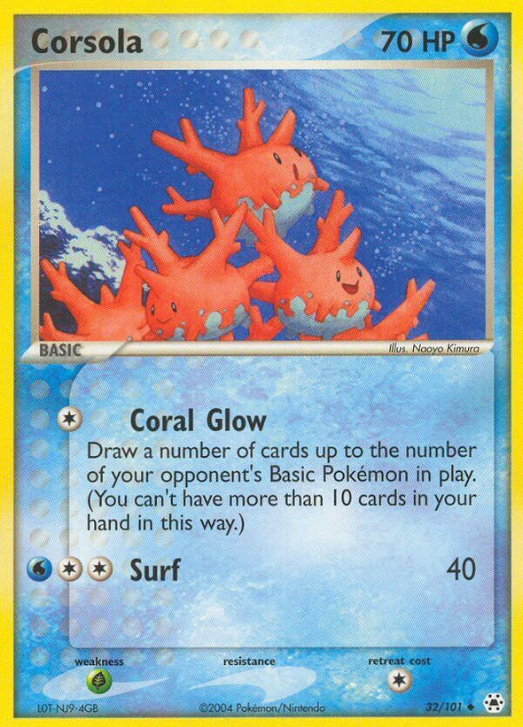 Corsola - 32/101 - Uncommon available at 401 Games Canada