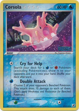 Corsola - 37/115 - Uncommon - Reverse Holo available at 401 Games Canada