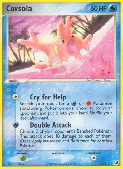 Corsola - 37/115 - Uncommon available at 401 Games Canada