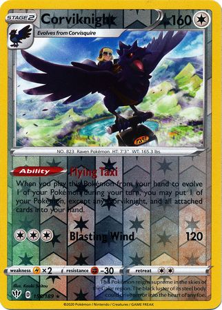 Corviknight - 156/189 - Holo Rare - Reverse Holo available at 401 Games Canada