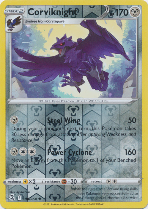 Corviknight - 190/264 - Rare - Reverse Holo available at 401 Games Canada