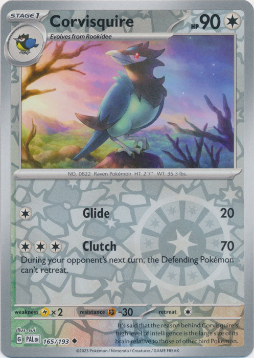 Corvisquire - 165/193 - Common - Reverse Holo available at 401 Games Canada