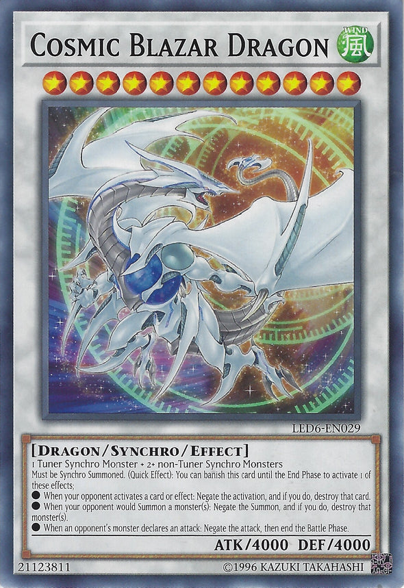 Cosmic Blazar Dragon - LED6-EN029 - Common - Unlimited available at 401 Games Canada