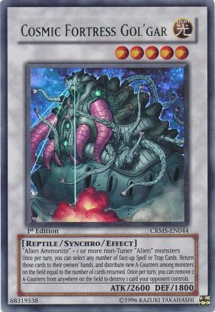 Cosmic Fortress Gol'gar - CRMS-EN044 - Ultra Rare - 1st Edition available at 401 Games Canada