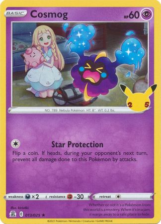 Cosmog - 013/025 - Holo Rare available at 401 Games Canada